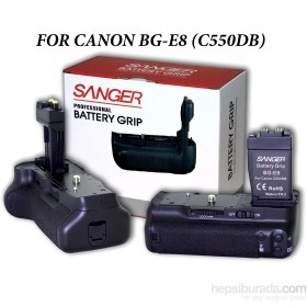 Resim Canon 550D 600D 650D Bg-E8 Sanger Battery Grip 
