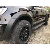 Resim Ford Ranger 2016-2022 Işıklı Ledli Slim Mat Siyah Dodik 
