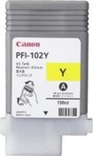 Resim Pfi-102Y Yellow Sarı Plotter Kartuş İpf500-700-710-750 Canon