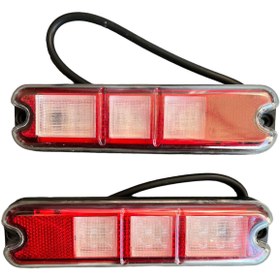 Resim smart light Ledli Iş Makinesi Ve Ledli Römork Stop Lamba Forklift Stop Lamba 2 Adet 