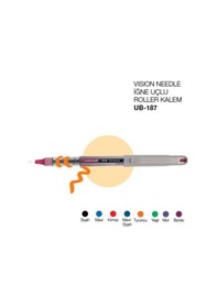 Resim Uni-ball Eye Needle 0.7 İğne Uçlu Kalem - Yeşil Diğer 