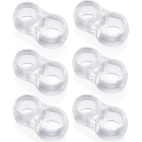 Resim AyrStore Plastik Kapı Kolu Stoperi, Kapı Arkası Duvar Koruyucu Tampon, Silikon Durdurucu, Pencere Kolu 