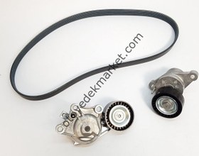 Resim Peugeot 2008 (2013-2015) 1.6 e-Hdi Stop&Start Alternatör Kayış ve Rulman Seti (Dayco) 