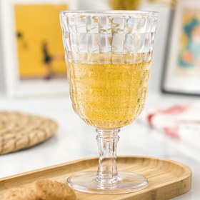 Resim Genel Markalar Allegra Şeffaf 6 lı Kadeh Bardak Seti 750 ml Akrilik Malzeme - Cam Değildir Kırılmaya Dayanıklı 