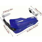 Resim Pazly Profesmotor Off-road El Koruyucu, Alüminyum, 7 Renkli Blue 