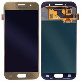 Resim Samsung Kdr Galaxy A7 2015 A700 Servis Orjinal Lcd Ekran Dokunmatik Panel Gold 