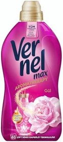 Resim Vernel Max Taze Gül Kokulu 60 Yıkama Konsantre Çamaşır Yumuşatıcısı (1 x 1440 mL) 