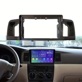 Resim 2 Din Araç Radyosu 22.86cm Yüz Çerçevesi Corolla E120 ve BYD F32007-2011 için Gösterge Paneli Stereo Kiti 