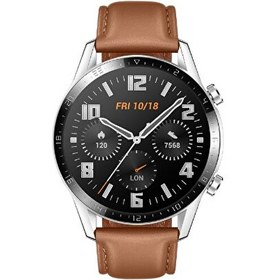 Resim Watch GT2 Deri Latona B19V Akıllı Saat Kahverengi 