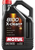 Resim Motul 8100 X-Clean + 5W-30 Motor Yağı 5 L 
