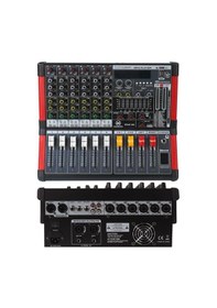 Resim Maxword Rps-6c-1000 Amfili Power Mikser 2x500w Mixer 2x99 Dsp Efektli 