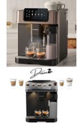 Resim Grundig Drmz En Güçlü+Hızlı Delisia Coffee Tam Otomatik Süt Hazneli Espresso Makinesi ,19 BAR+10 Çeşit 