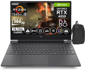 Resim HP Victus 16 S0021NT 7Z4N0EA AMD Ryzen 7 7840HS 64GB DDR5 1TB SSD 6GB RTX4050 16.1 İnç 144Hz IPS FHD Freedos Taşınabilir Bilgisayar VİCTUS7Z4N0EA08+WeblegelsinÇanta 