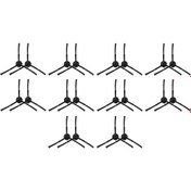 Resim M8PRO Robot Vakum Için T10 Için 20 Adet Yeniden Kullanılabilir Yan Fırça (Yurt Dışından) 