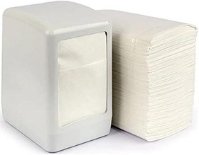 Resim Palex Prestij Peçetelik Masa Üstü Peçete Dispenseri Krom kaplama-Ağır model-3474-K 