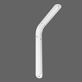 Resim Raf Altı Ayak Raf Tutucu L Demir 19 x 26 cm Beyaz Montaj Aparatı (2 Adet) 