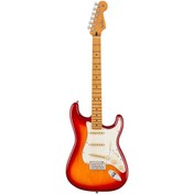 Resim FENDER Player II Stratocaster Chambered Ash Gövde Akçaağaç Klavye Aged Cherry Burst Elektro Gitar 