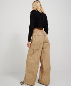 Resim Jack & Jones Jjxx Bayan Bej Rengi Kargo Pantolon 12224655 Bej 