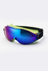 Resim Badem10 Bellasimo Kayak Snowboard Gözlüğü Buğulanmaz Değiştirilebilir Gökkuşağı Camlı Antifog Kar Gözlük 