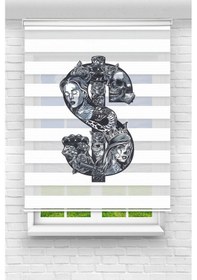 Resim Perdecizade Enxboy Tasarım Dijital Baskılı Zebra Perde-cocuk Odası-stor Perde Renkli 