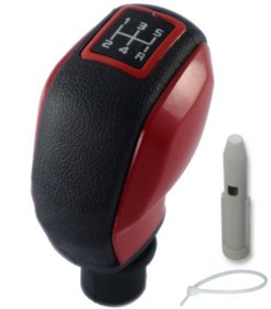 Resim Yerli Vites Topuzu Spor Tip Kırmızı Citroen C elysee c2 c3 c4 c5 berlingo 