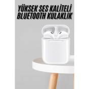 Resim Techno Stock 2025 En Çok Tercih Edilen Bluetooth Kulaklık Mikrofonlu Yüksek Ses Kaliteli 