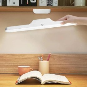 Resim Geldi Şarjlı LED Lamba Kablosuz Micro USB Mıknatıslı 6W LED Işık 3 Farklı Işık Modu Cata Martı LED Aplik (Beyaz) 