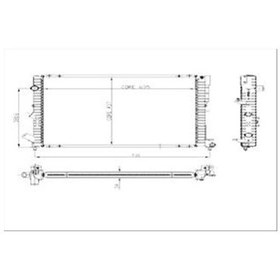 Resim Kale 0529291ab-su Radyatörü Lgn 1.8-2.0 16v-2.2 D Espace Iıı 2.0 Ac Mek Otom 1 Sıra Pa Sistem 6 