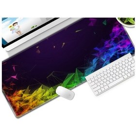 Resim Cbtx Dizüstü Bilgisayar Klavye Matı Kaymaz Mouse Pad 300 x 800 x 3 MM Style 6 