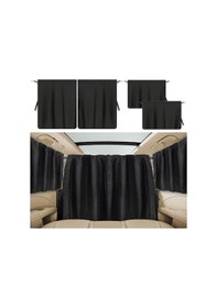 Resim Glanz Araç İçi Perde Araba Gizlilik Perdesi Oto Güneşlik Perde Seti 