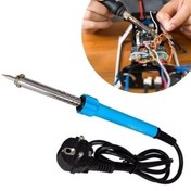 Resim ® 40w Plastik Saplı Elektrikli Döner Başlıklı Havya Kalemi Elektrikli Döner Başlı Lehim Kalemi 