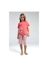 Resim Xo Kids Kız Çocuk Pijama Takım 9-14 Yaş 3612 Nar 