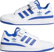 Resim Fy7756 Forum Low Beyaz - Mavi Erkek Lifestyle Ayakkabı adidas