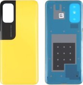 Resim Xiaomi Poco M3 Pro Arka Pil Batarya Kapağı M2103K19PG M2103K19PI - Sarı 