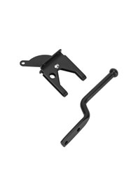 Resim Padalink Karbon Çelik Güvenlik Kilit Kapağı - Siyah, Dayanıklı, Kolay Kurulum - Çatı, Dolap, Depo Kabineleri İçin Uygun 