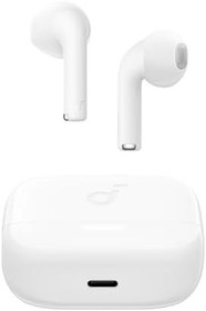 Resim Soundcore by Anker, K20i Kulak İçi Kulaklık, 36 Saat Çalma Süresi, Hızlı Şarj, Konforlu Uyum, ENC 2-Mikrofon ile Net Çağrılar, Özelleştirilebilir EQ, IPX5, Bluetooth 5.3, Uygulama Kontrol, Beyaz 