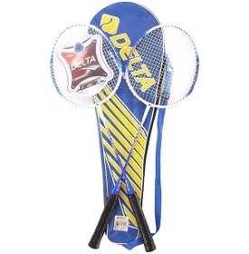Resim Tek Parça Halinde Üretim 2 Adet Dura-strong Badminton Raketi Ve Deluxe Badminton Çantası Seti 