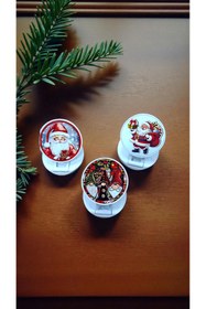 Resim LADİJİTAL BASKI ÇÖZÜMLERİ Yılbaşı Baskılı Yapışkanlı Telefon Stantı 