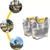 Resim Dayanıklı Plastik İçecek Çantası 2 Litre 