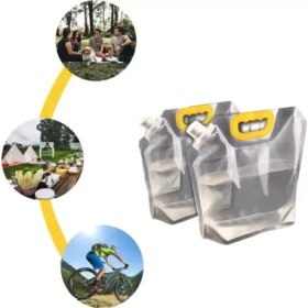 Resim Dayanıklı Plastik İçecek Çantası 2 Litre 