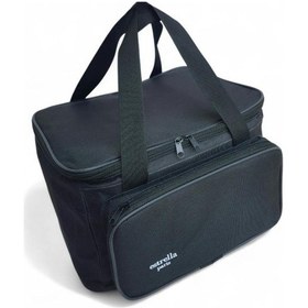 Resim Nova Termos Çanta Isı Yalıtımlı Termal Kamp Piknik Çanta Siyah Siyah 