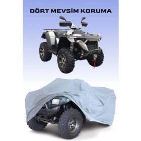 Resim Breen Kuba M550 Atv Su Geçirmez Brandası -Gri 