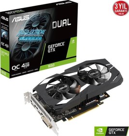 Resim 4GB PH-GTX1650-O4GD6-P-EVO GDDR6 128bit HDMI-DP-DVI PCIE 3.0 Asus