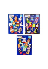 Resim 3 Set - 30 Parça Tox Evcil. Vahşi ve Uçan Hayvanlar Parmak Kukla 