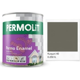 Resim Permolit Enamel Sentetik Yağlı Boya Kurşuni 0.250 Lt. 