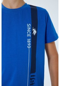 Resim U.s. Polo Assn. Erkek Çocuk Mavi Bermuda Takım Mavi 