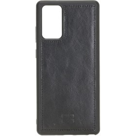 Resim bouletta Samsung Galaxy Note 20 Uyumlu Deri Arka Kapak RST1 
