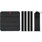 Resim Jeehugo Rv Panjur Penceresi Gölgesi: Manyetik, Katlanabilir, Uv Engeli, Isı Yalıtımı, Tam Karanlık 41x41cm, Siyah 