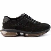 Resim Bambi Siyah Nubuk Hakiki Deri Erkek Sneaker E01629997101 