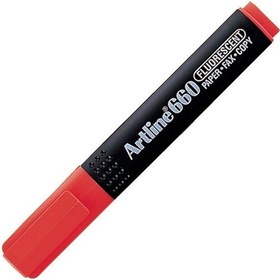 Resim Artline 660 Fosforlu Kalem Kırmızı 
